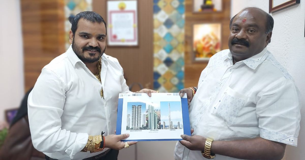 Businessman Rupesh Pandey Partners with Balaji Groups' Chairman, Satish Shetty, for Affordable Housing Initiative in Mumbai's SRA Projects
